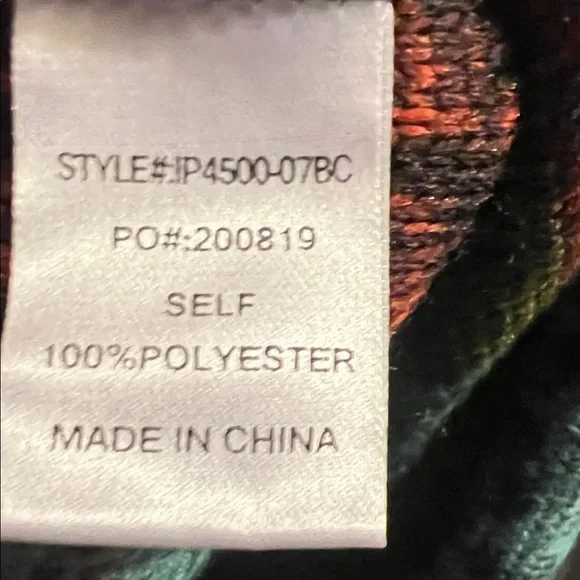 BiBi Multicolor Plaid Jacket - Picture 7 of 7